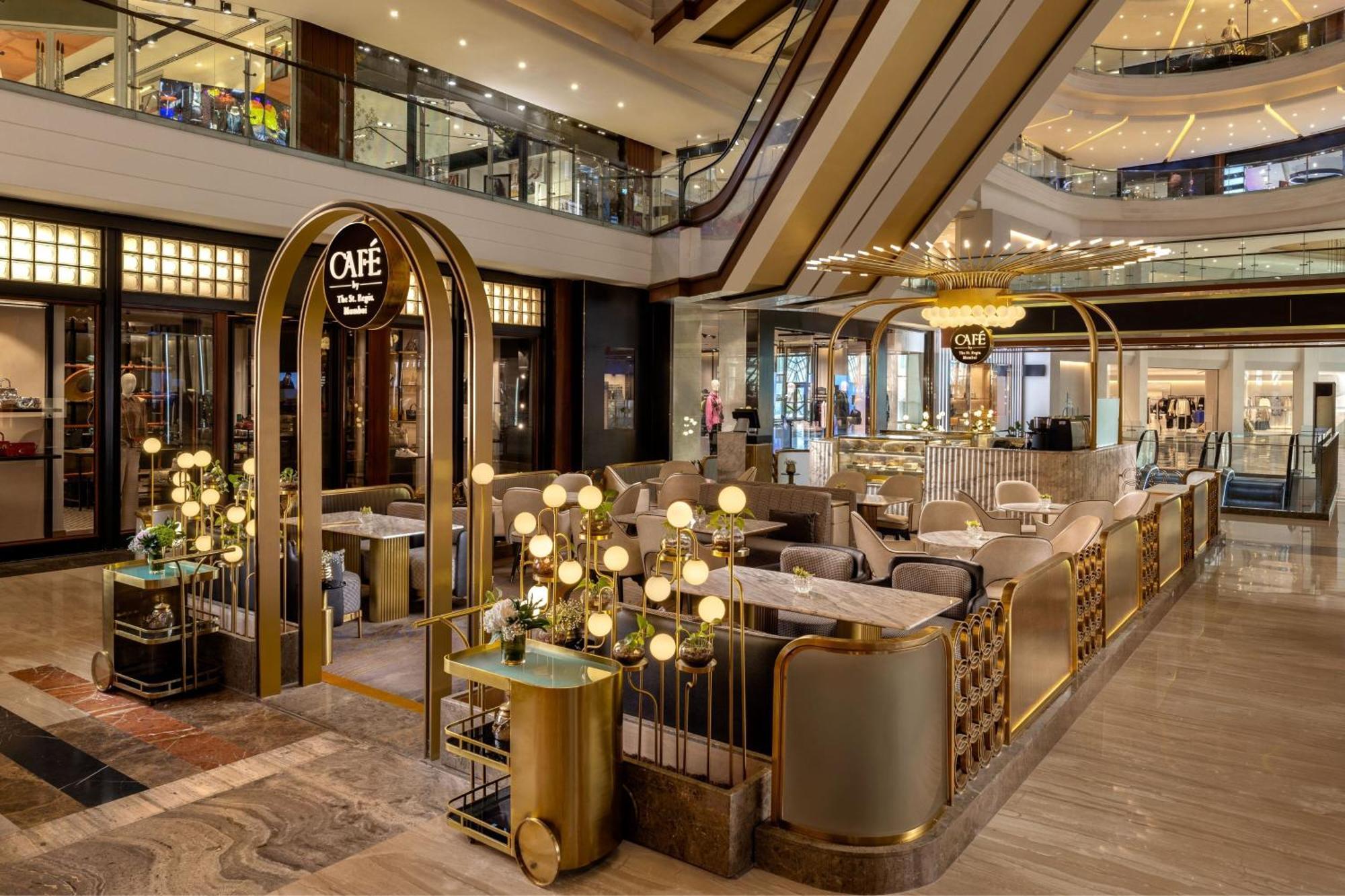 The St. Regis Mumbai Hotell Eksteriør bilde Café by the Bay