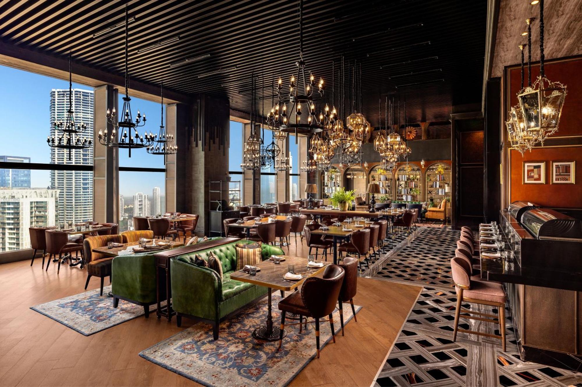 The St. Regis Mumbai Hotell Eksteriør bilde The restaurant