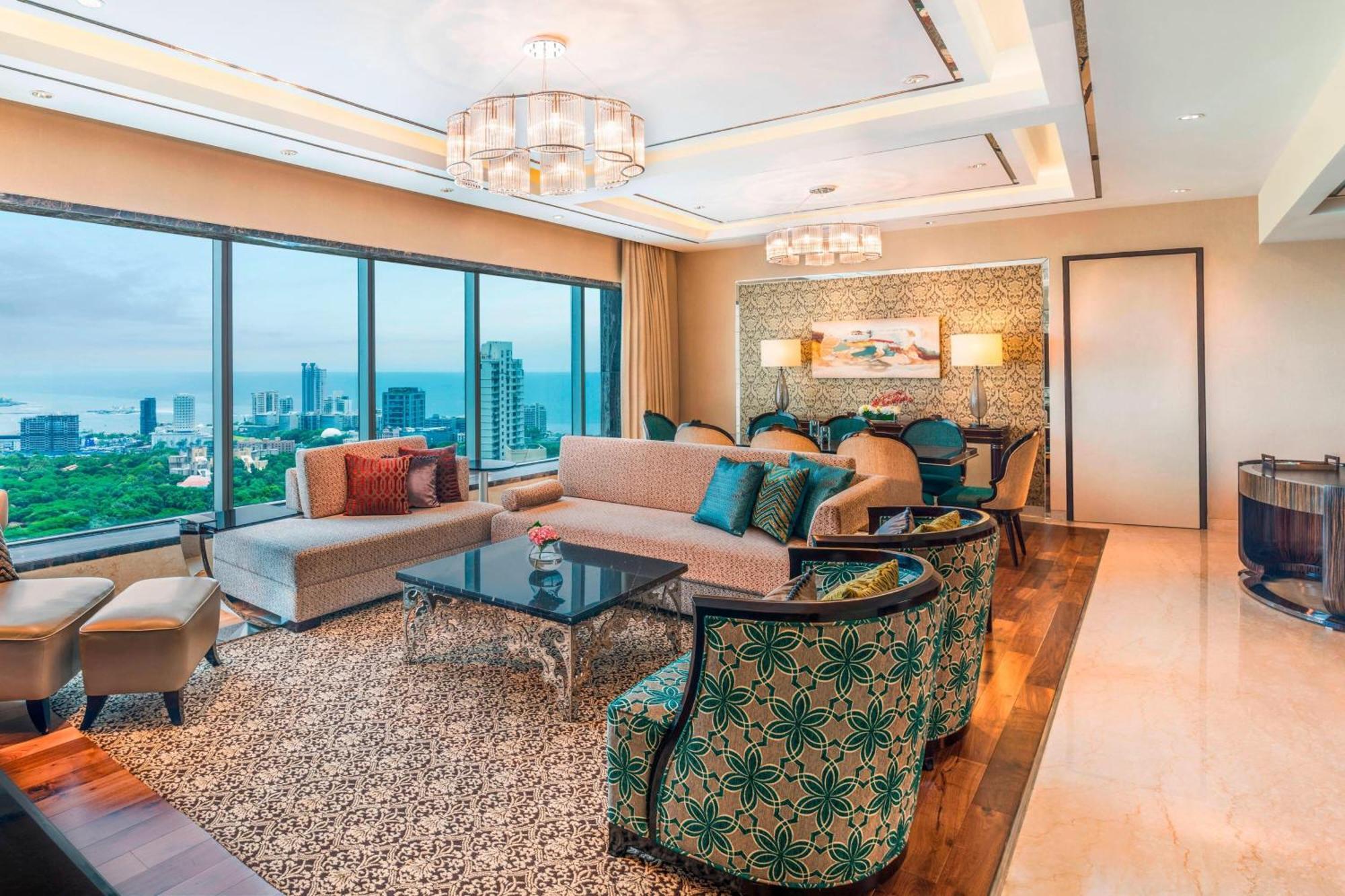 The St. Regis Mumbai Hotell Eksteriør bilde A suite at the hotel