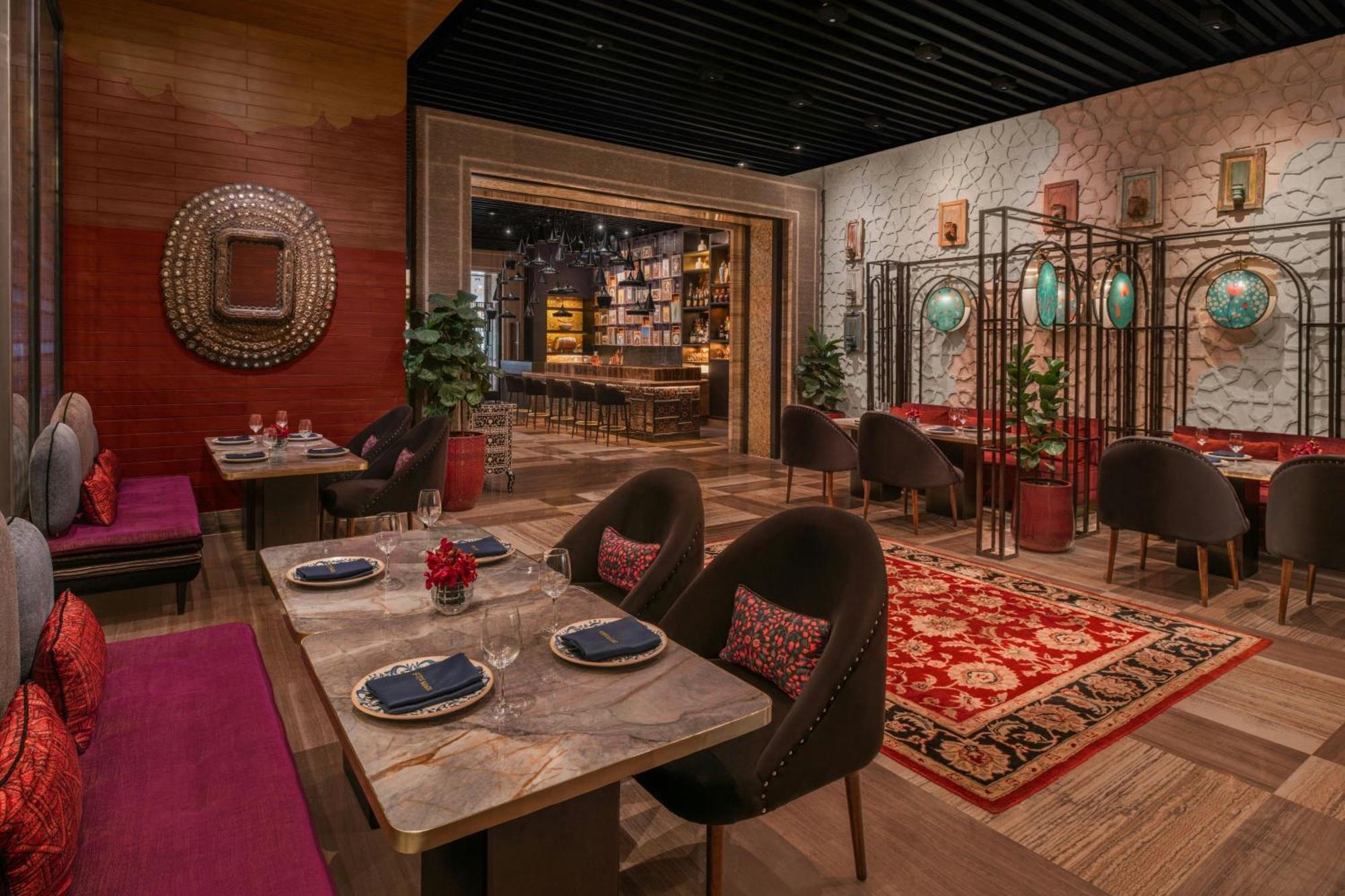 The St. Regis Mumbai Hotell Eksteriør bilde The interior of the restaurant