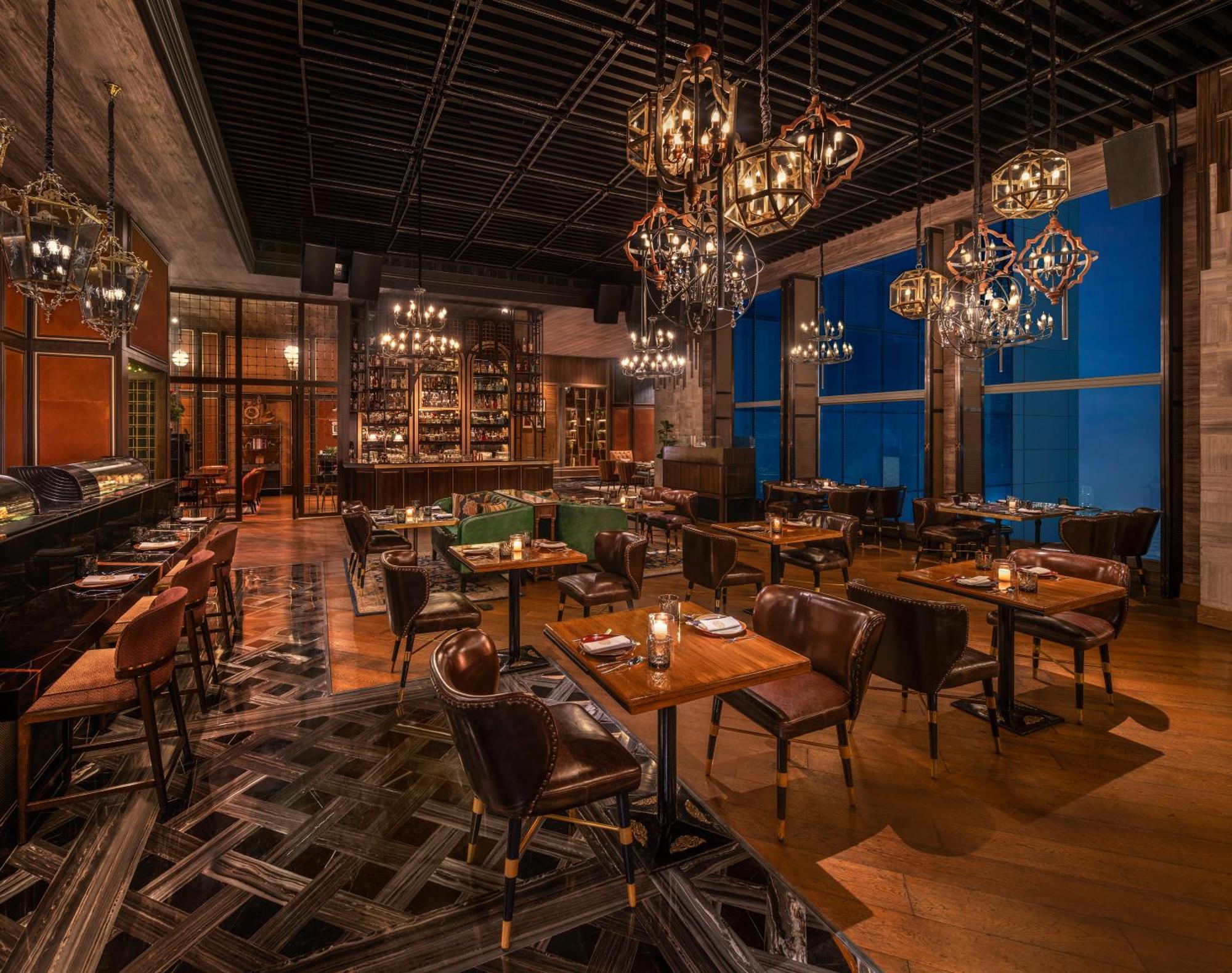 The St. Regis Mumbai Hotell Eksteriør bilde The interior of the restaurant